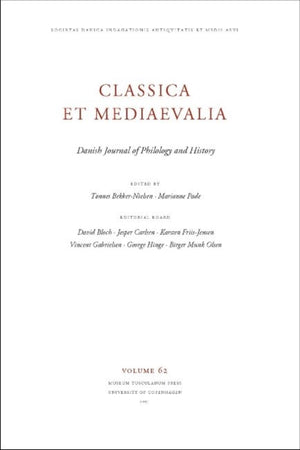 Classica et Mediaevalia Volume 62