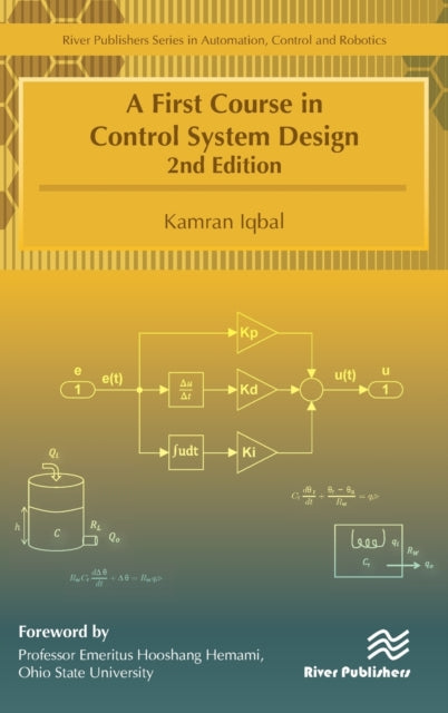 Book cover of: First Course in Control System Design. By: Kamran Iqbal