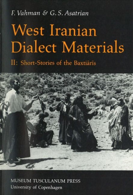 Book cover of: West Iranian Dialect Materials, 2. By: F. Vahman