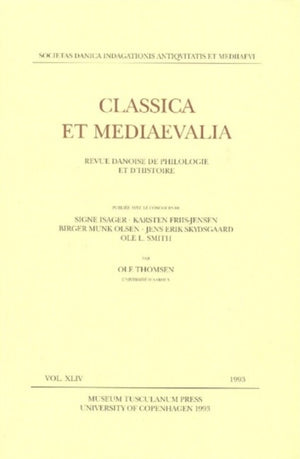 Classica et Mediaevalia