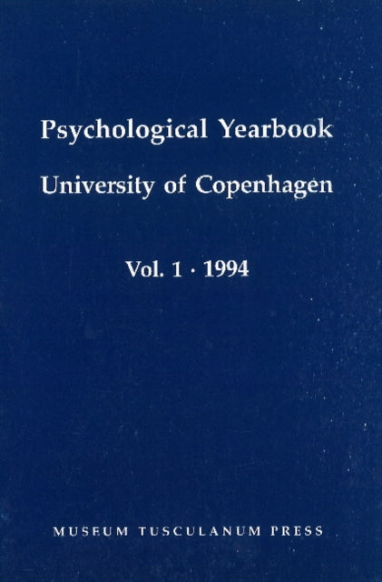Book cover of: Psychological Yearbook, Volume 1. By: Engelsted
