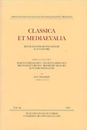 Classica et Mediaevalia