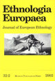 Book cover of: Ethnologia Europaea, Volume 32/2