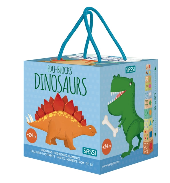 Book cover of: Edu-blocks. Dinosaurs