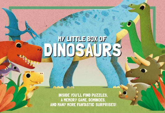 Book cover of: My Little Box of Dinosaurs. By: Ronny Gazzola
