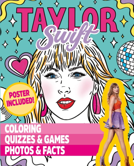 Book cover of: Taylor Swift: Coloring & Activity Book. By: White Star