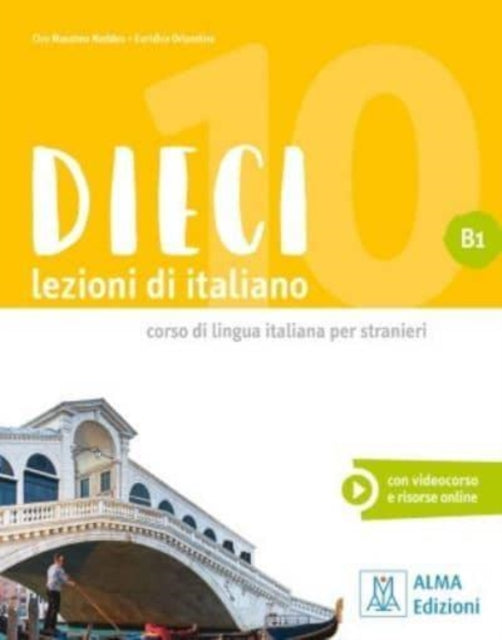 Book cover of: DIECI B1 - libro + audio e video online