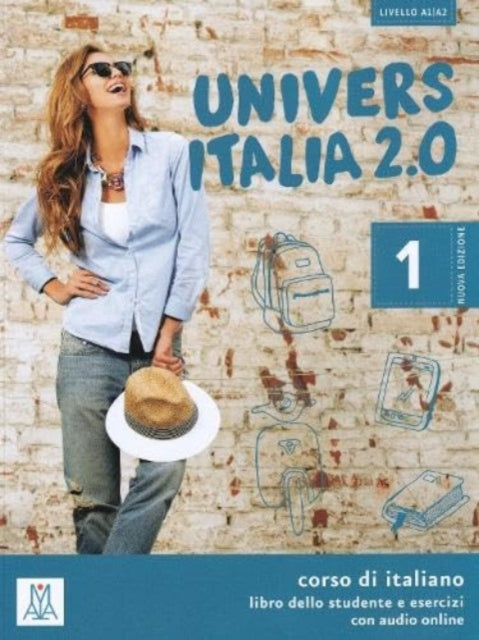 Book cover of: UniversItalia 2.0 - Book 1 + online audio. A1/A2. New edition
