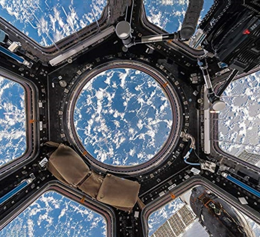 Book cover of: Interior Space. By: Paolo Nespoli