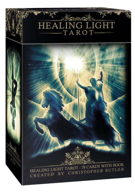 Book cover of: Healing Light Tarot