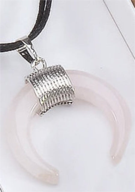 Book cover of: Amulet Pendant - Rose Quartz