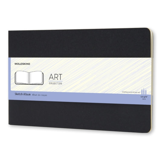 Book cover of: Moleskine Large Art Plus Cahier Sketch Album Black. By: Moleskine