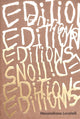 Book cover of: Massimiliano Locatelli Editions. By: Massimiliano Locatelli