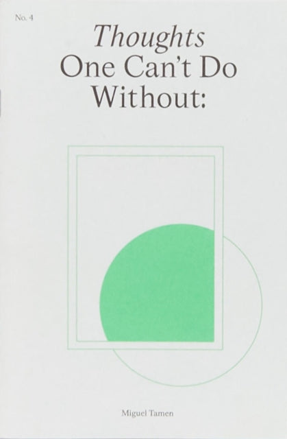 Book cover of: Closeness: Thoughts One Can't Do Without: No.4. By: Miguel TAMEN