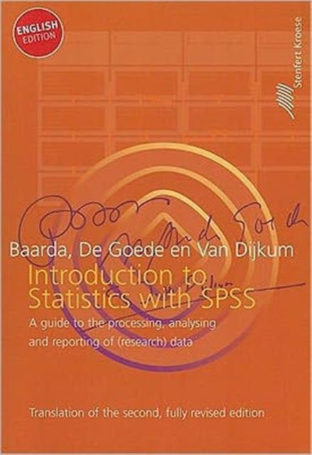 Book cover of: Introduction to Statistics with SPSS. By: Ben Baarda