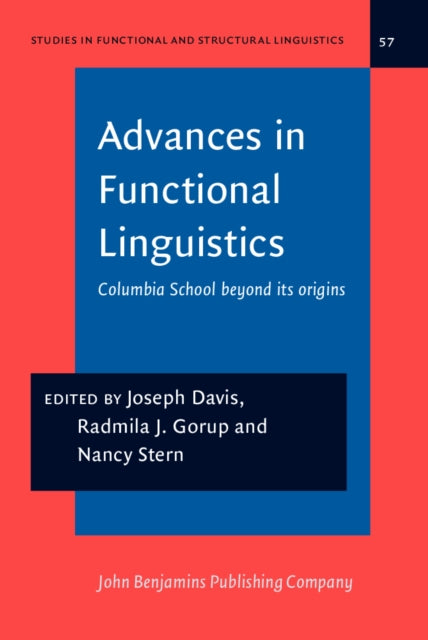 Book cover of: Advances in Functional Linguistics