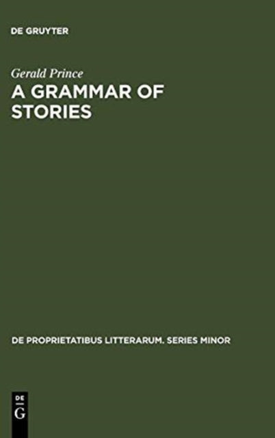 Book cover of: Grammar of Stories. By: Gerald Prince