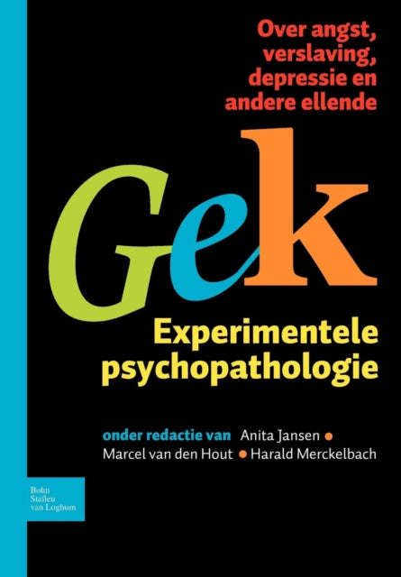 Book cover of: Gek, Experimentele Psychopathologie. By: A. Jansen