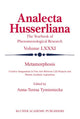 Book cover of: Metamorphosis. By: Anna-Teresa Tymieniecka