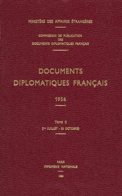 Book cover of: Documents Diplomatiques Francais