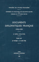 Book cover of: Documents Diplomatiques Francais