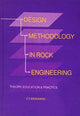 Book cover of: Design Methodology in Rock Engineering. By: Z.T. Bieniawski