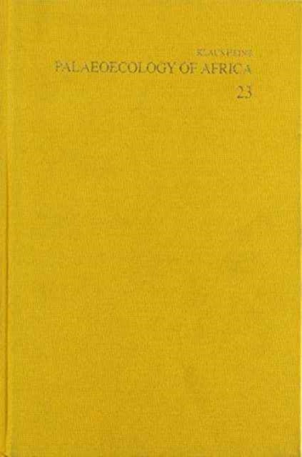Book cover of: Palaeoecology of Africa and the Surrounding Islands, volume 23. By: E. M. Van Zinderen Sr. Bakker