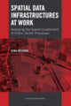 Book cover of: Spatial Data Infrastructures at Work. By: Ezra Dessers
