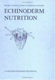 Book cover of: Echinoderm Nutrition