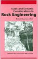 Book cover of: Static and Dynamic Considerations in Rock Engineering. By: Brummer