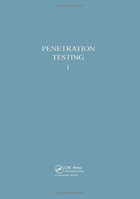 Book cover of: Penetration Testing, volume 1. By: Verruijt