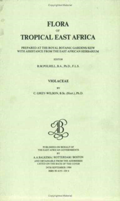Flora of Tropical East Africa - Violaceae (1986)