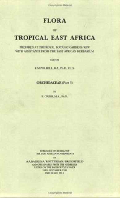 Book cover of: Flora of Tropical East Africa. By: P. Cribb