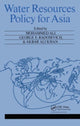 Book cover of: Water Resources Policy for Asia. By: Ali