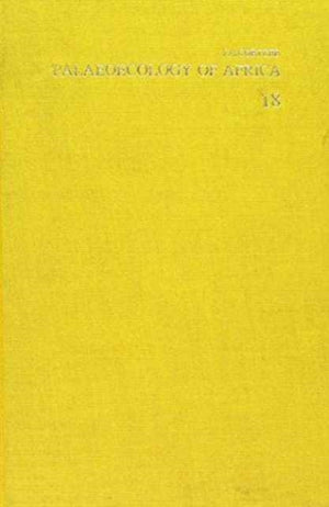 Palaeoecology of Africa, volume 18