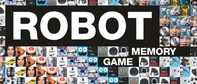 Book cover of: Robot memory game. By: Mieke Gerritzen