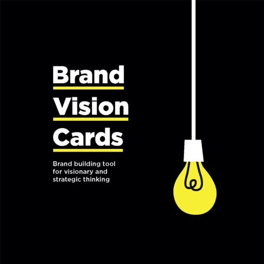 Book cover of: Brand Vision Cards. By: Dorte Nielsen