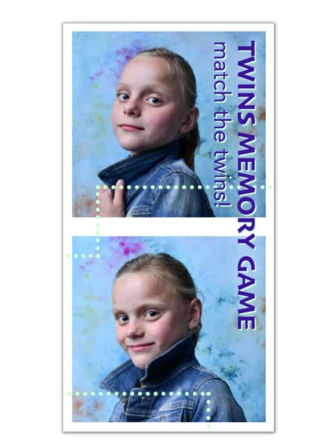 Book cover of: Twins Memory Game. By: Maaike Strengholt