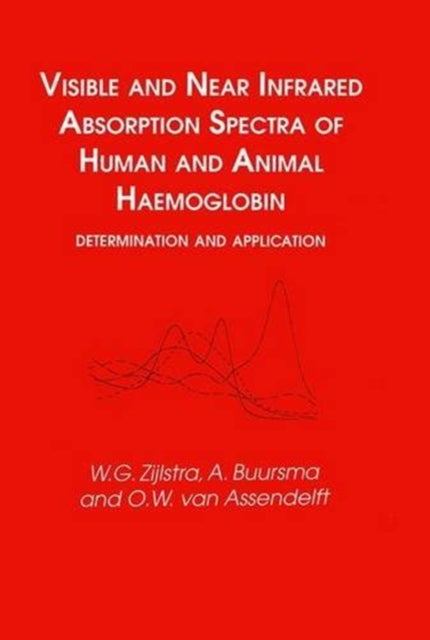 Book cover of: Visible and Near Infrared Absorption Spectra of Human and Animal Haemoglobin determination and application. By: W. G. Zijlistra