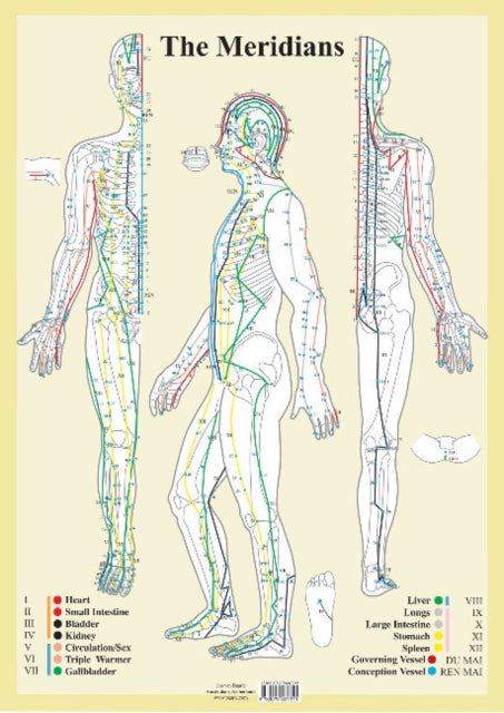 Book cover of: Meridians -- A2