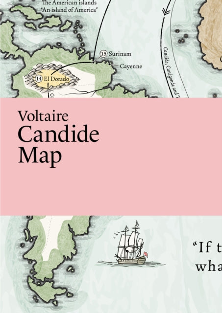 Book cover of: Voltaire, Candide Map