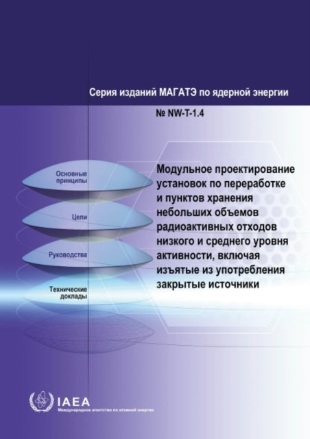 Book cover of: Modular Design of Processing and Storage Facilities for Small Volumes of Low and Intermediate Level Radioactive Waste including Disused Sealed Sources. By: IAEA