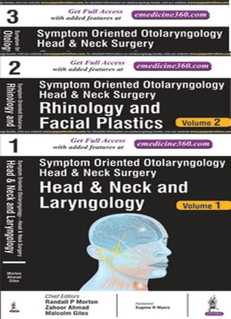 Book cover of: Symptom Oriented Otolaryngology: Head & Neck Surgery. By: Zahoor Ahmed