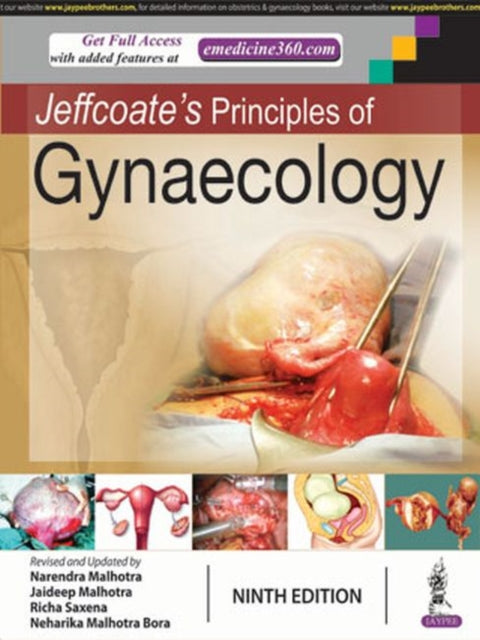 Book cover of: Jeffcoate's Principles of Gynaecology. By: Narendra Malhotra