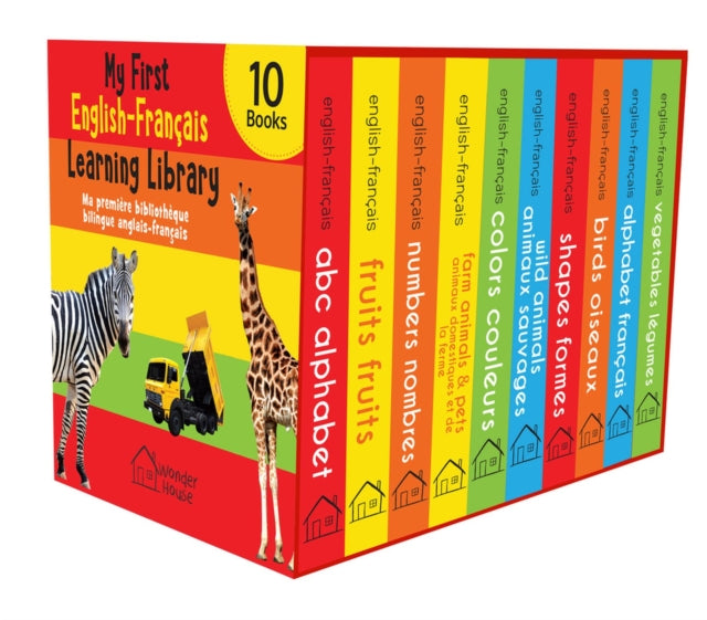 Book cover of: My First English-French Learning Library