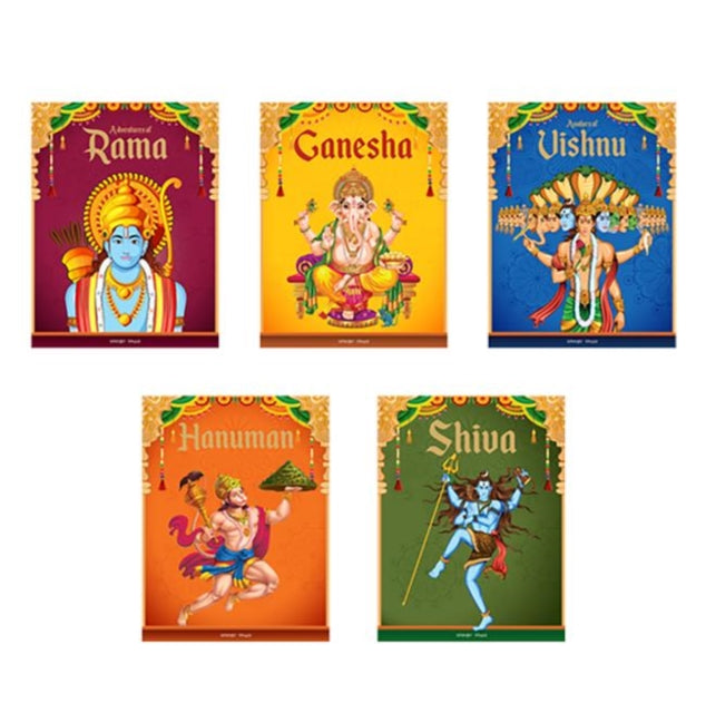 Book cover of: Children's First Mythology Stories (Ram, Shiva, Hanuman, Ganesha, Vishnu)