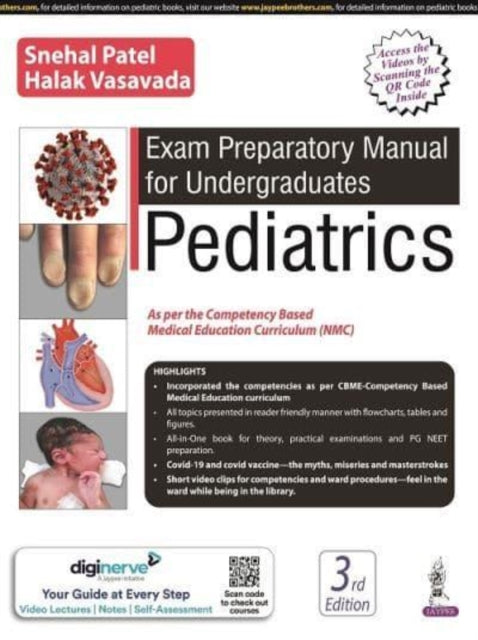 Book cover of: Exam Preparatory Manual for Undergraduates: Pediatrics. By: Patel Snehal