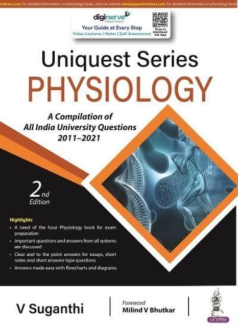 Book cover of: Uniquest Series: Physiology. By: V. Suganthi