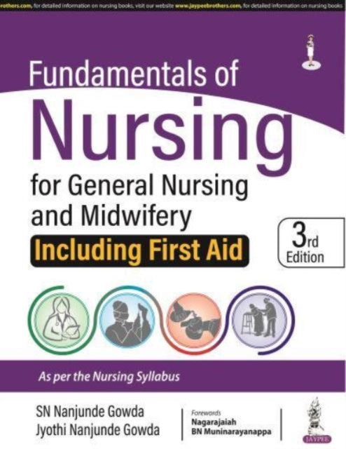 Book cover of: Fundamentals of Nursing for General Nursing and Midwifery. By: Gowda GOWDA