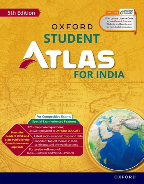 Book cover of: Oxford Student Atlas for India
